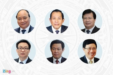 Chính phủ của Thủ tướng Nguyễn Xuân Phúc ra mắt