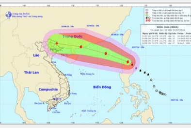 Tin bão số 2 mới nhất: Mưa bão càn quét phía Đông Bắc biển Đông