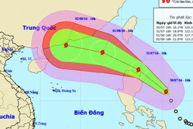 Tin mới nhất về bão số 2: Mạnh và phức tạp hơn nhiều 