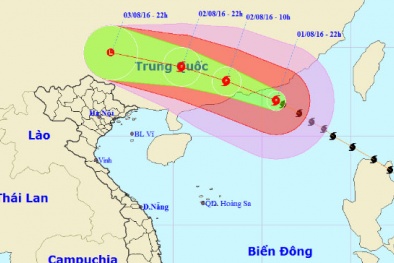 Tin bão số 2 mới nhất: Dự báo mưa to ập xuống Bắc Bộ từ đêm nay 