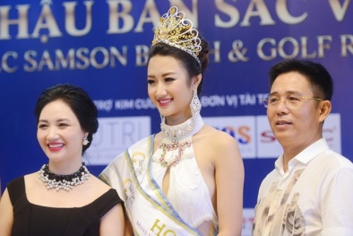 Cận cảnh vẻ đẹp quyến rũ của mẹ tân Hoa hậu Bản sắc Việt Trần Thu Ngân