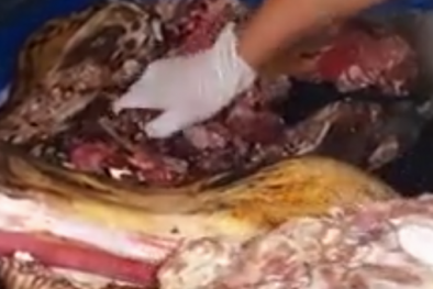 Thịt bò thối tươi rói nhờ hóa chất