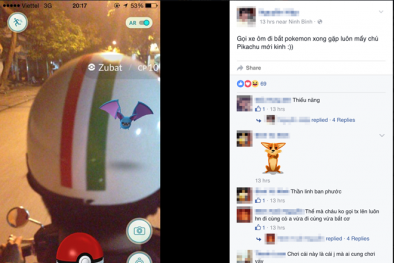 Xe ôm, taxi 'hốt bạc' nhờ Pokemon Go ở Việt Nam