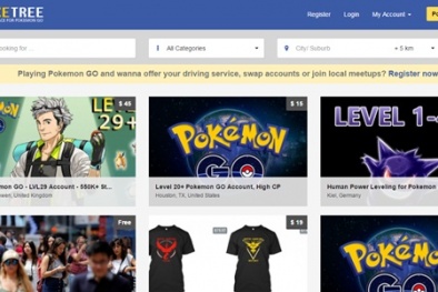 Những cách 'kiếm tiền' ăn theo trào lưu chơi Pokemon Go