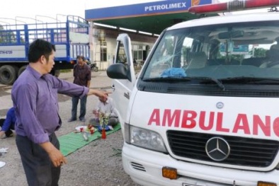 Gây gổ rồi truy sát tài xế vì tranh suất chở người chết ra khỏi bệnh viện