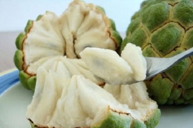 Cẩn trọng với quả na ủ hóa chất thúc chín nhanh