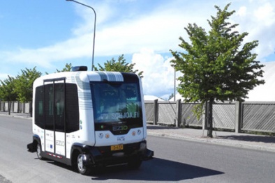 Phần Lan: Chiếc xe buýt điện đầu tiên tự lái đã lăn bánh