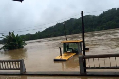 Chùm ảnh Yên Bái sạt lở, ngập úng sau bão số 3