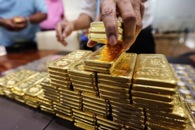 Cập nhật giá vàng trong nước ngày 23/8/2016: Giá vàng tiếp tục chiều đi xuống
