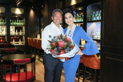 Lần xuất hiện hiếm hoi của Diễm My 6X bên chồng đại gia 