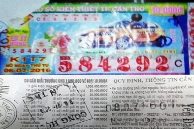 Cô giáo chiếm đoạt tờ vé số trúng thưởng ở miền Tây bị khởi tố