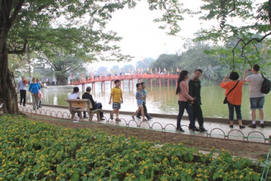 Khu vực Hồ Gươm sẽ trở thành phố đi bộ từ ngày 1/9