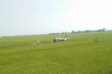 Máy bay quân sự rơi ở Phú Yên: Một chiến sĩ đã tử nạn