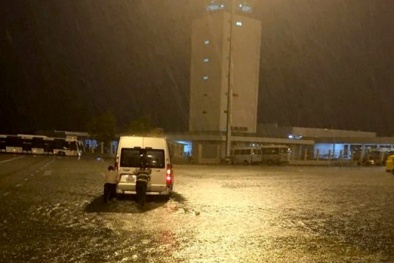 Lãnh đạo sân bay Tân Sơn Nhất phủ nhận chuyện ngập nặng