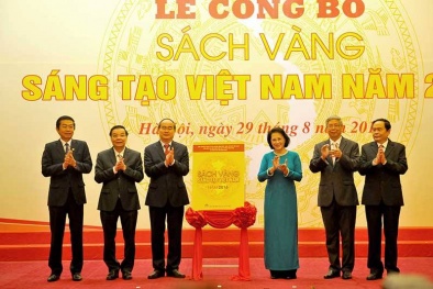 Vinh danh 71 công trình trong 'Sách vàng Sáng tạo Việt Nam 2016'