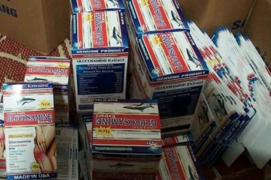 Bắt lô thực phẩm chức năng nghi giả cực lớn của Công ty SLIM HMN Việt Nam