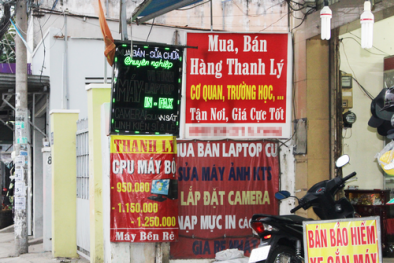 Máy tính cũ giá vài trăm nghìn đồng bán tràn lan tại TP HCM