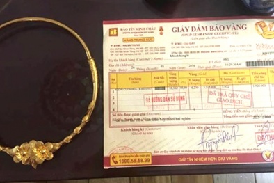 Mua 7 chỉ vàng nhận 6 chỉ: Bảo Tín Minh Châu nhầm hay cố ý?