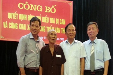 Cụ ông mang án tử tù oan gửi đề nghị bồi thường hơn 8 tỷ đồng