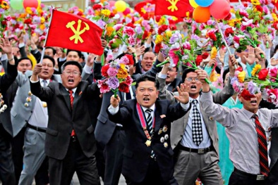 100.000 người Triều Tiên mở hội ăn mừng phóng tên lửa thành công