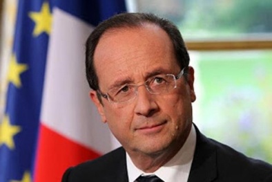 Tổng thống Pháp Francois Hollande đêm nay tới Hà Nội thăm chính thức Việt Nam