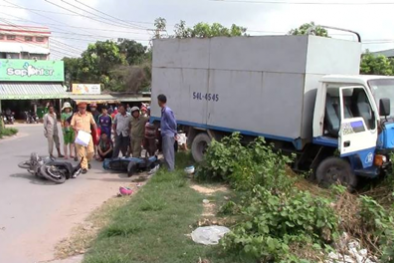 Tài xế xe tải 17 tuổi đâm liên hoàn nhiều xe máy khiến 3 người nguy kịch