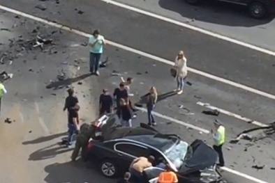 Siêu xe của Tổng thống Nga Putin bị đâm nát trên đường cao tốc, tài xế chết tại chỗ
