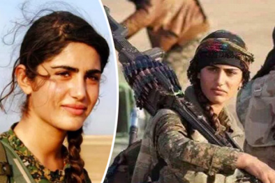 Nữ chiến binh đẹp như Angelina Jolie chiến đấu với khủng bố IS thiệt mạng