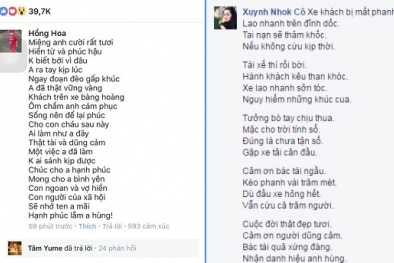 Tài xế xe tải cứu xe khách mất phanh được dân mạng làm thơ ca ngợi