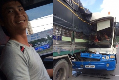 'Hết hồn' nghe tài xế xe tải cứu xe khách mất phanh kể lại giây phút sinh tử