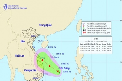 Công điện về việc chủ động đối phó với áp thấp nhiệt đới
