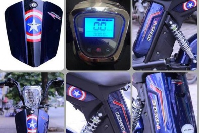 Tràn lan xe điện nhái nhãn hiệu được bảo hộ sở hữu trí tuệ