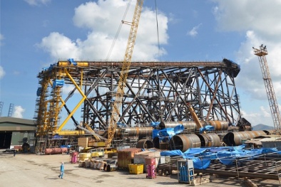 Bước tiến lớn về công nghệ chế tạo chân đế siêu trường siêu trọng