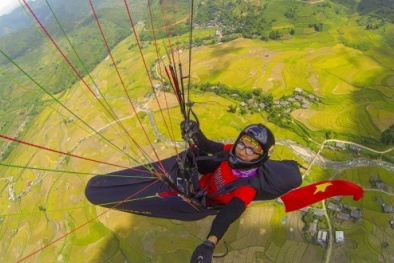 Ngày mai diễn ra Fesival Dù lượn ‘Bay trên mùa vàng’ ở Yên Bái