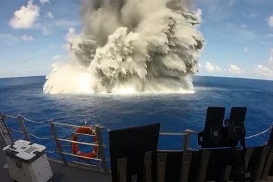 Tàu tuần dương LCS Mỹ thử kích hoạt 4,5 tấn thuốc nổ vẫn nguyên vẹn