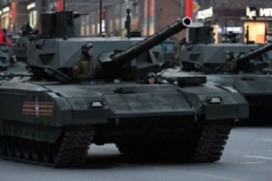 Xe tăng 'Armata' nguy hiểm gấp vạn lần khi nhồi thêm siêu pháo