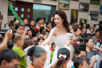 Hoa hậu Mỹ Linh: Tôi nghĩ công chúng đã quá nặng lời với chiếc váy trắng