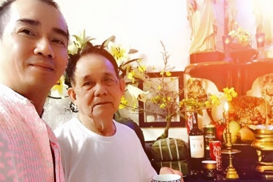 Người bố hơn 100 tuổi của Minh Thuận đau xót bên thi hài con trai
