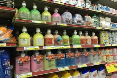 Tăng cường kiểm soát xà phòng diệt khuẩn chứa chất độc