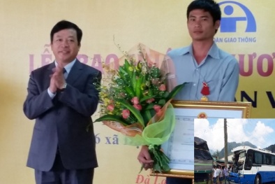 Chủ tịch nước trao Huân chương dũng cảm cho tài xế xe tải Phan Văn Bắc