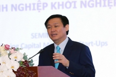 Phó Thủ tướng Vương Đình Huệ dự hội thảo về khởi nghiệp 