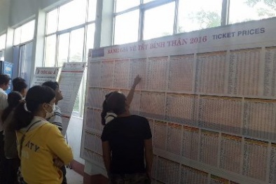 2 ngày nữa, ga Sài Gòn bắt đầu bán vé tàu tết Đinh Dậu 2017