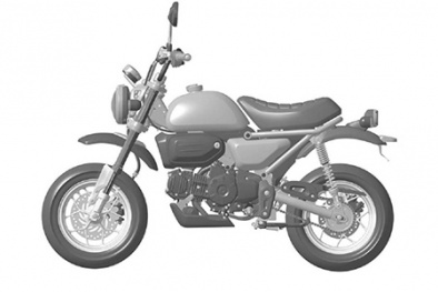 Cận cảnh chiếc xe khỉ Honda 125 Monkey sắp lộ diện