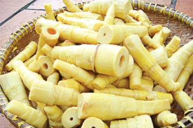 Nhận biết măng tươi ngâm chất tẩy độc hại