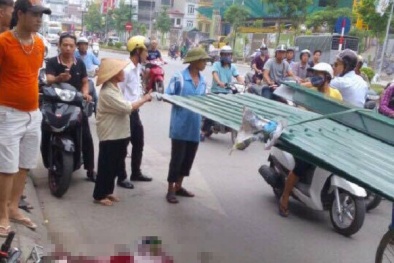 Sau vụ bé trai bị tôn cứa cổ tử vong: CSGT ra quân dẹp 'hung thần'