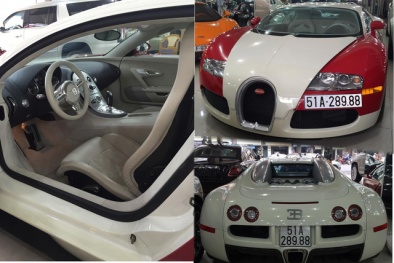 Xem thiếu gia Minh Nhựa chăm 'vợ hai' Bugatti Veyron cực sang chảnh