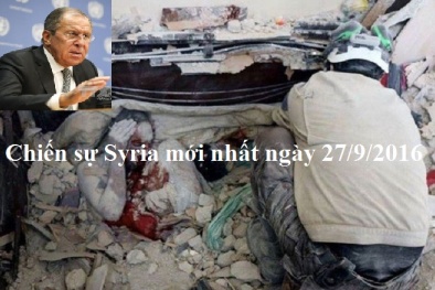 Chiến sự Syria mới nhất hôm nay ngày 27/9: Bức ảnh rợn người thức tỉnh thế giới về Syria