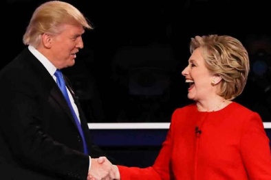 Donald Trump thua xa Hillary Clinton sau cuộc tranh luận đầu tiên