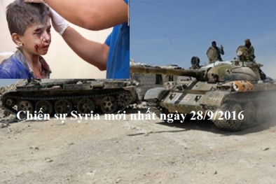Chiến sự Syria mới nhất hôm nay ngày 28/9/2016: Aleppo đã trở thành ‘thành phố ma’