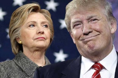 Hillary Clinton và Donald Trump 'ngốn' bao nhiêu tiền trong cuộc đua vào nhà Trắng?